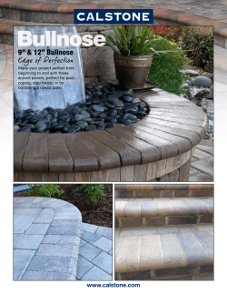 Bullnose - Cal Stone