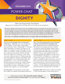 DIGNITY
