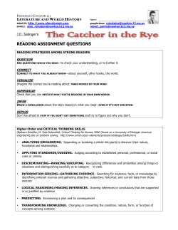 READING ASSIGNMENT QUESTIONS