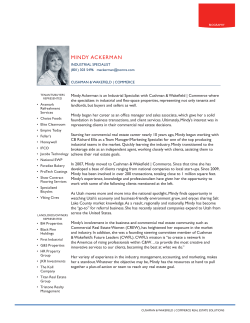 mindy ackerman - Commerce Real Estate Solutions