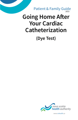 Going Home After Your Cardiac Catheterization