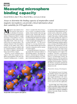 A ss ays to determine the binding capacity of strep t av idin