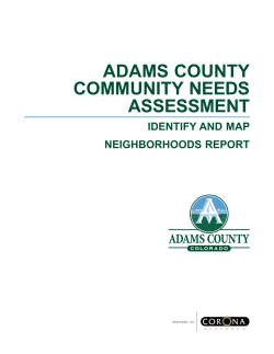 adams county community needs assessment identify and map