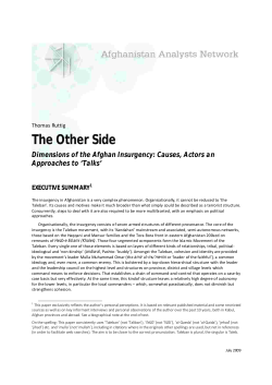 The Other Side - Afghanistan Analysts Network