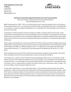 Northwest Communities Applaud Good News from Local Community