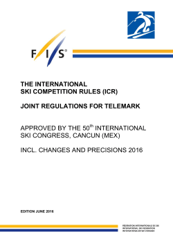 (ICR) Telemark - FIS-Ski