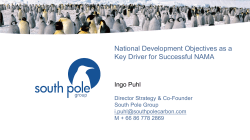 South Pole Company Presentation