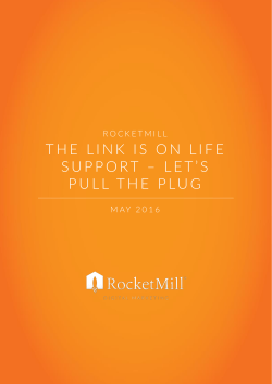 the link is on life support &ndash; let`s pull the plug