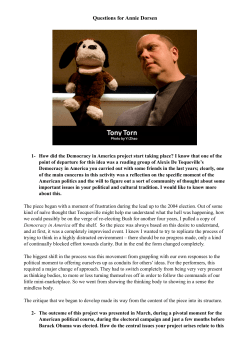 BAMezine Questions for Annie Dorsen