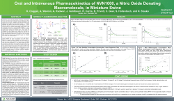 Oral and Intravenous Pharmacokinetics of NVN1000, a Nitric Oxide