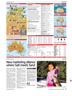 New marketing alliance where Salt meets Sand