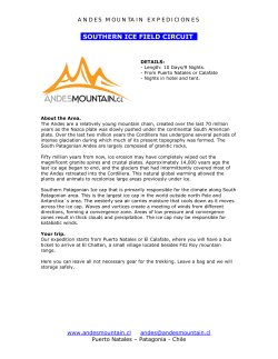 Ice trek patagonia - Andes Mountain Expediciones