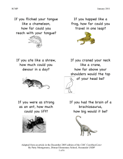 If you hopped like a frog, how far could