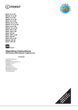 Operating Instructions