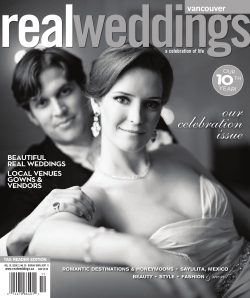 our celebration issue - Nadia Albano Style Inc.