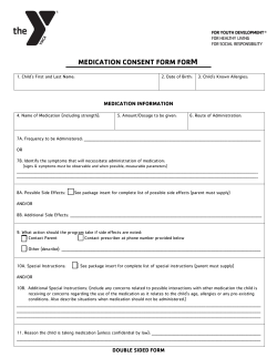 medication consent form for0