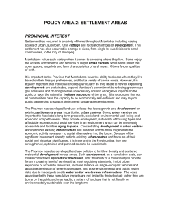 POLICY AREA 2: SETTLEMENT AREAS