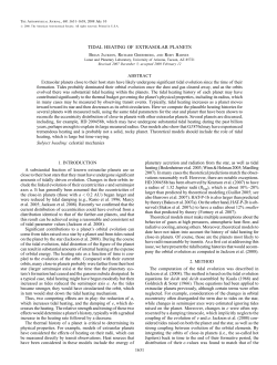 TIDAL HEATING OF EXTRASOLAR PLANETS