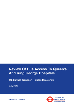 Review of bus access to Queen`s and King George hospitals PDF