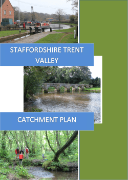STV Catchment Plan Version 1 - Staffordshire Wildlife Trust