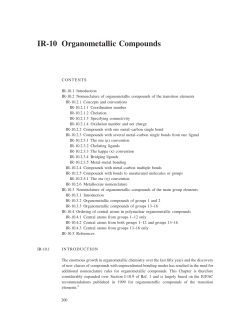 Nomenclatura IUPAC de compuestos