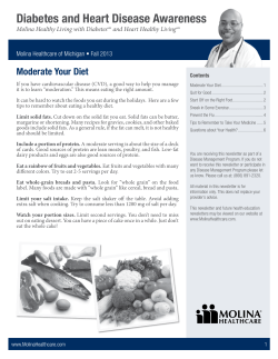 Diabetes and Heart Disease Awareness