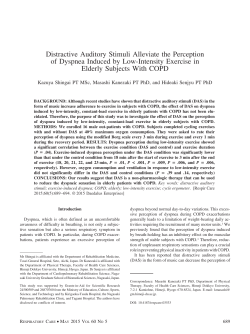 Distractive Auditory Stimuli Alleviate the
