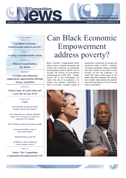 Edition 20 - Competition Commission