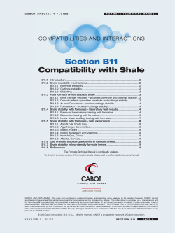 Compatibility with Shale