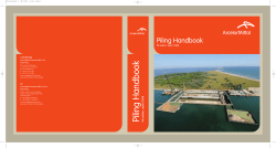 FOREWORD JG - ArcelorMittal Sheet Piling