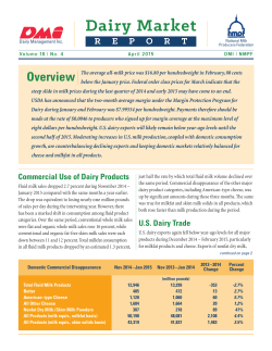 Dairy Market - National Milk Producers Federation