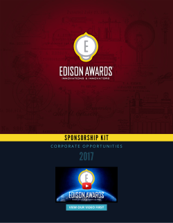 SPONSORSHIP KIT