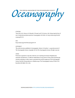 25-1_toner - The Oceanography Society