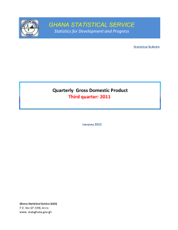 pdf 407 kb - Ghana Statistical Service