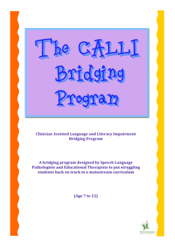 Calli - Total Communication Therapy Pte Ltd