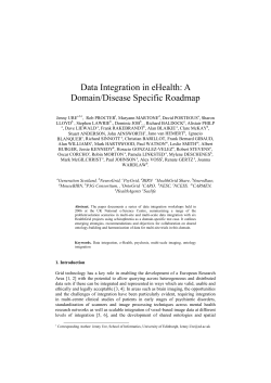 Designing for e-Health: Recurring Scenarios in Developing Grid