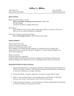 Professional Objective: Ph