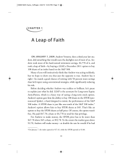 A Leap of Faith - Lifecycle Investing