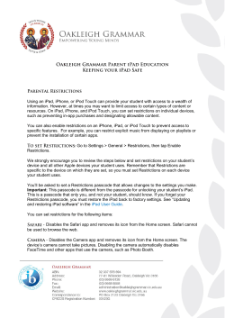 Using an iPad, iPhone, or iPod Touch can provide your student with