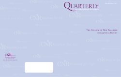 2005 Annual Report - The College of New Rochelle