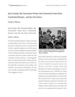 Jack London: The Adventurer-Writer who Chronicled