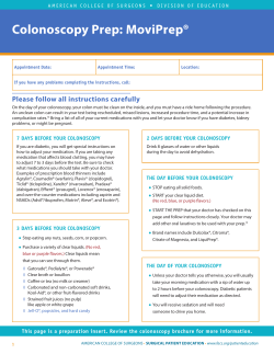 Colonoscopy Prep form MoviPrep