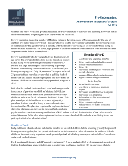 Read our report here - Montana Budget and Policy Center