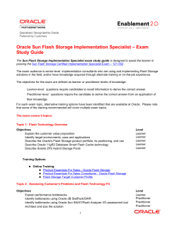 Exam Study Guide