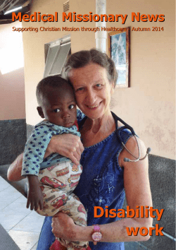 PDF - Medical Missionary News