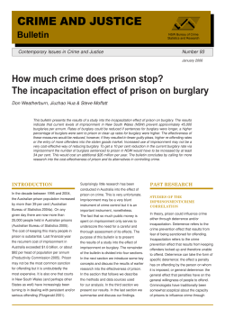 pdf 579Kb - NSW Bureau of Crime Statistics and Research