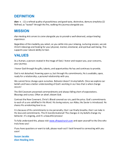 DEFINITION MISSION VALUES