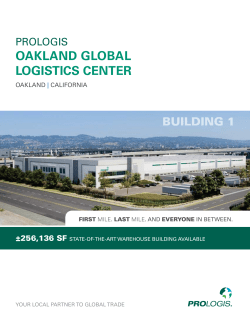 oakland global logistics center