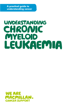 leukaemia - Macmillan Cancer Support