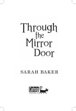 Read an extract - By Sarah Baker